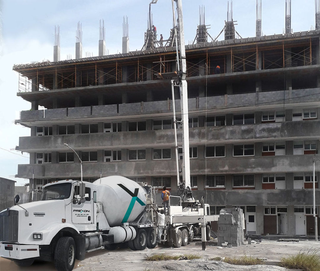 Concreto-bombeable edificios | Prexon